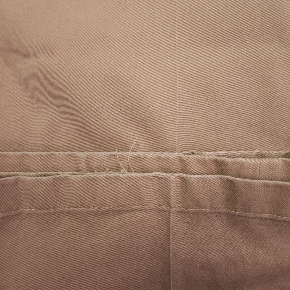 Jos. A. Bank Pants Mens 36x30 Beige Traveler Tailored Fit Flat Front 100% Cotton